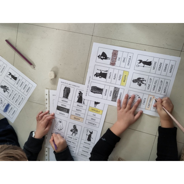 Lectoescriptura de Halloween