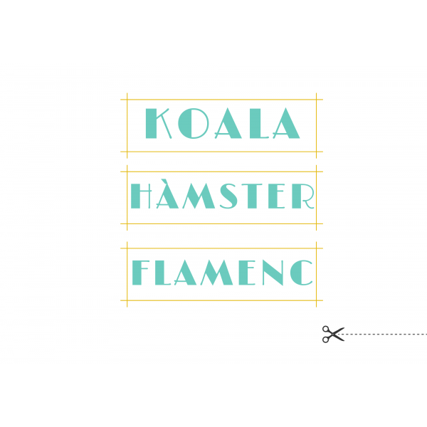 BESTIESes 1 Síl·labes. Impremta. Reconeixament nom animals.