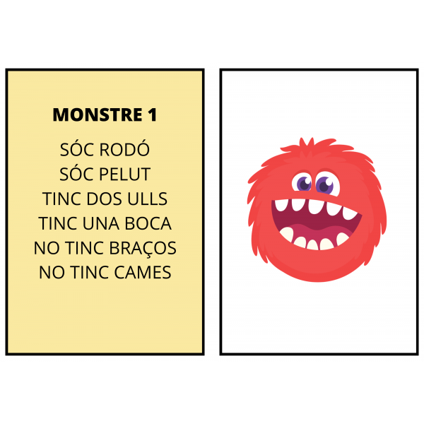 Lectoescriptura de monstres