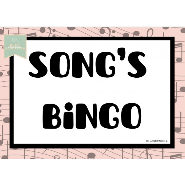 Bingo de canciones