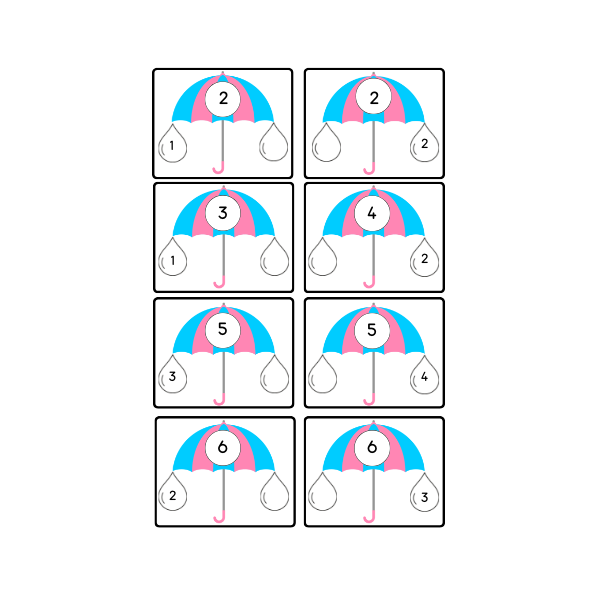 ACTIVITAT MATEMÀTIQUES: Completa la suma. 40 plantilles.  Material manipulatiu.