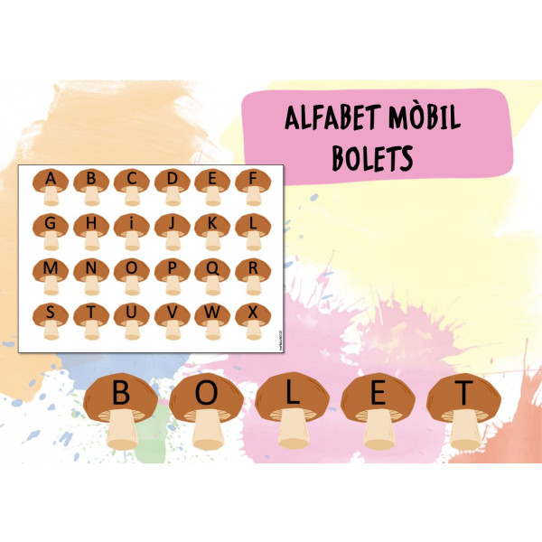Alfabet mòbil bolets