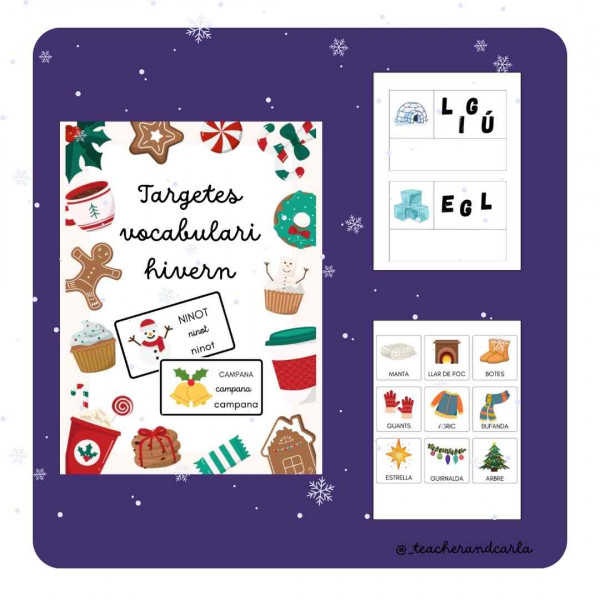 Vocabulari d'hivern i nadal