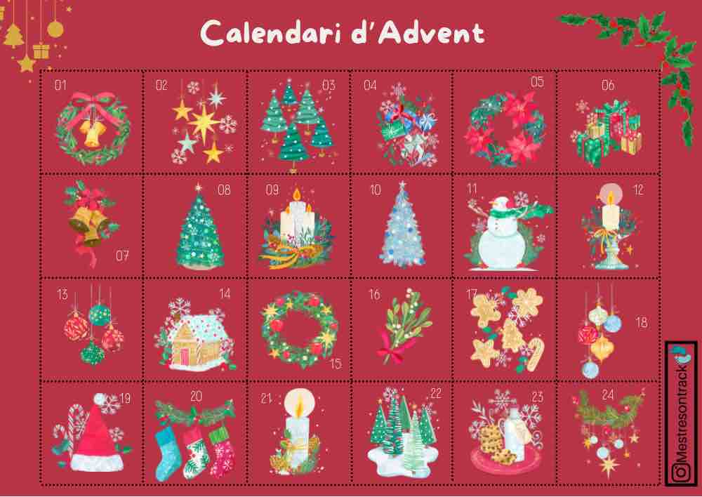 CALENDARI D’ADVENT