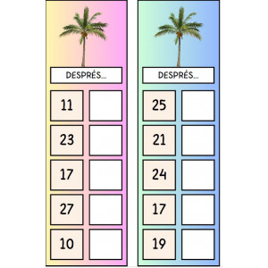 Abans i després nombres tropicals