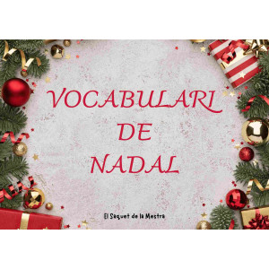 Vocabulari de Nadal