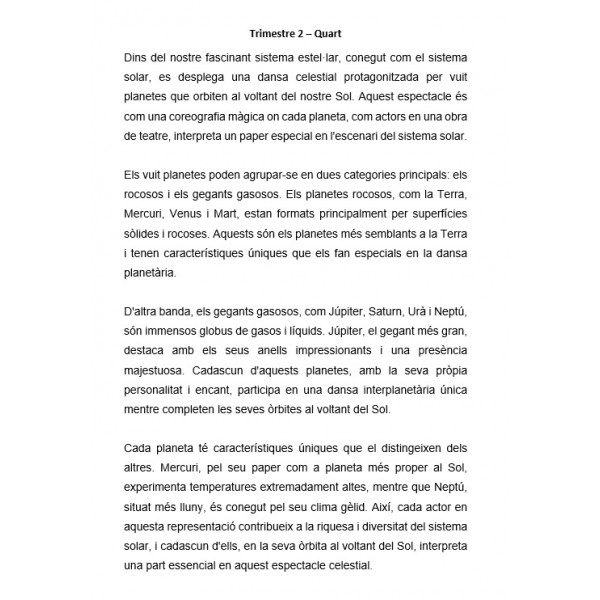 Velocitat lectora: textos per a avaluar-la