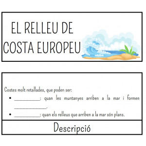Flipbook sobre el relleu de costa europeu
