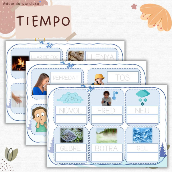 Actividades de invierno: lengua