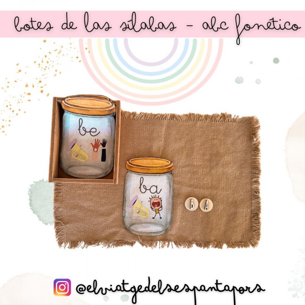 Botes de las sílabas- ABC fonético