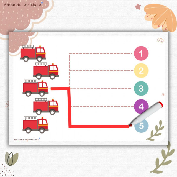 Relación cantidad-grafía (versión transportes)