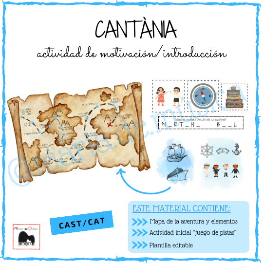 Cantània EL NAUFRAGI Activitat inicial