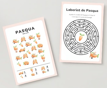 Profes Papel Tijera El meu llibret de Pasqua