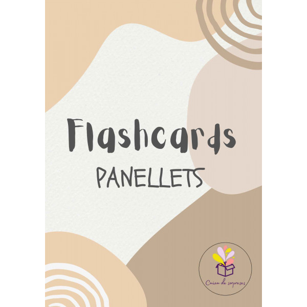 Flashcards panellets