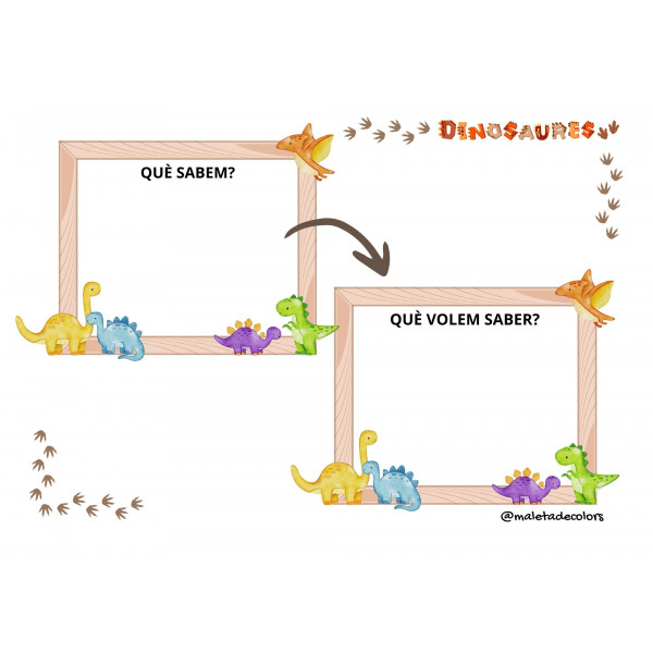 PROJECTE ELS DINOSAURES EDUCACIÓ INFANTIL