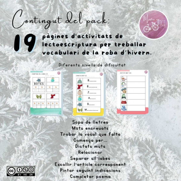 Passatemps d'hivern- roba d'hivern