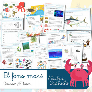 MOSTRA: El fons marí - Dossier/fitxes per a Cicle Inicial