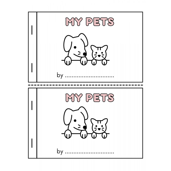 Mini book: My pets