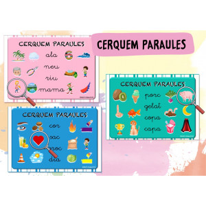 Cerquem paraules lletra de pal