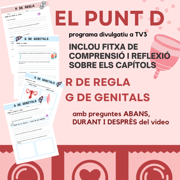 PACK EL PUNT D (PROGRAMA TV3 EDUCACIÓN SEXUAL)