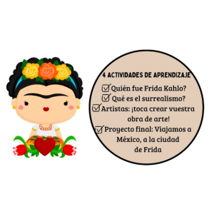 Capsa d'aprenentatge: Frida Kahlo
