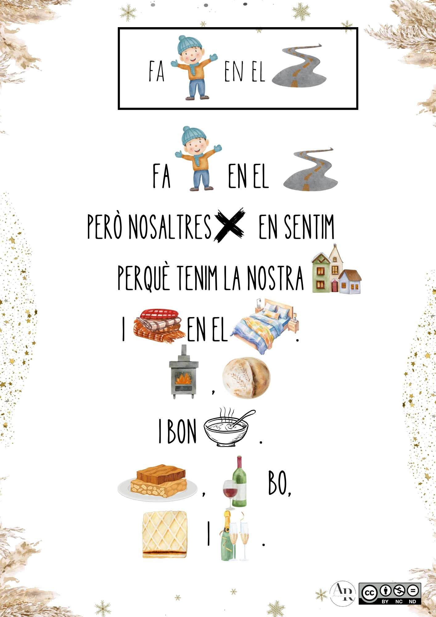 Cançó "Fa fred en el carrer".