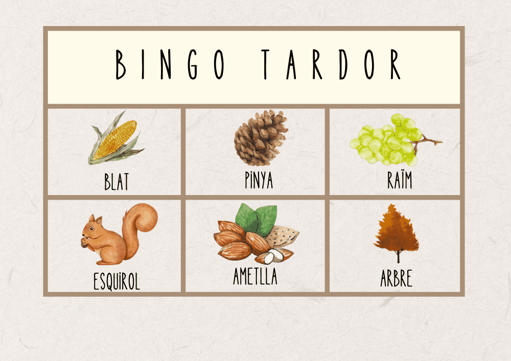 Bingo de la tardor