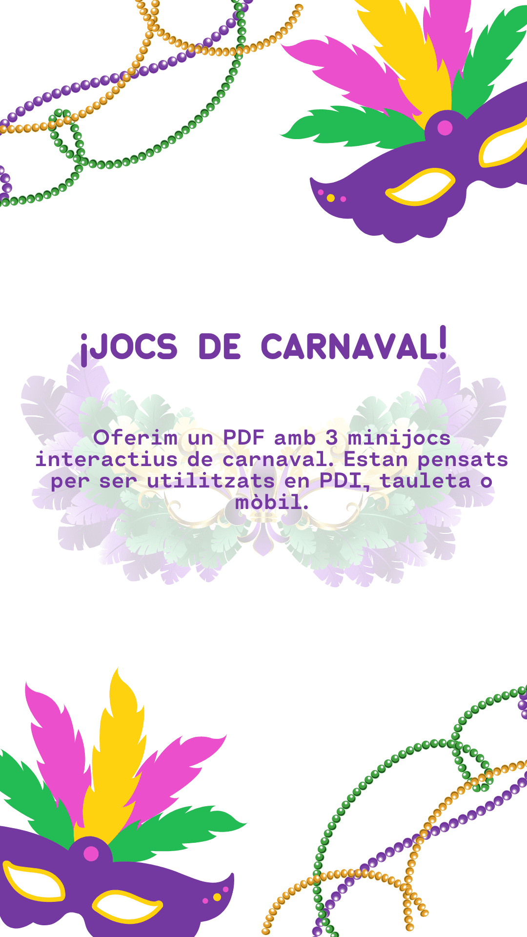 JOCS DE CARNAVAL