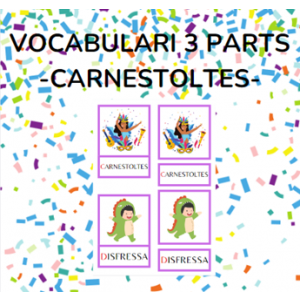 Vocabulari 3 parts - CARNESTOLTES