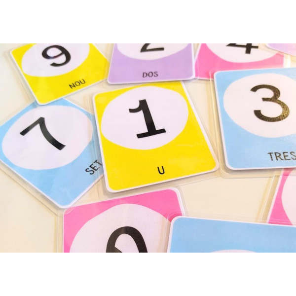 Flashcards dels nombres