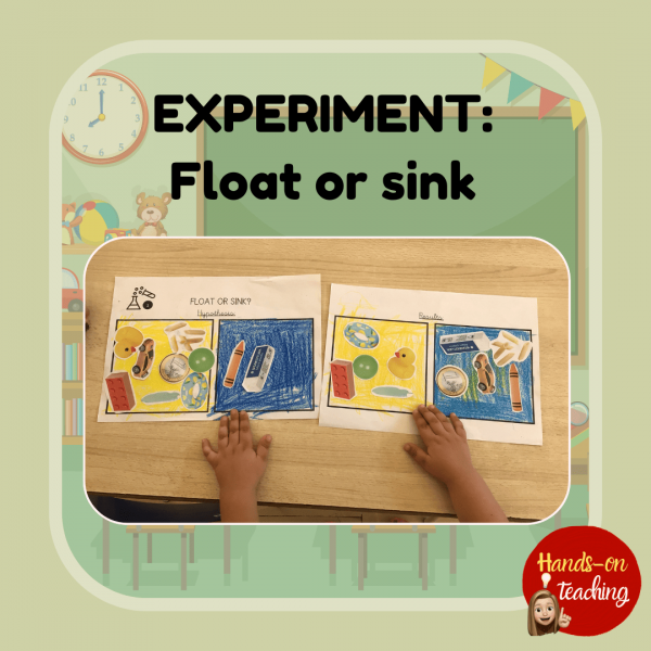 EXPERIMENT: FLOAT OR SINK