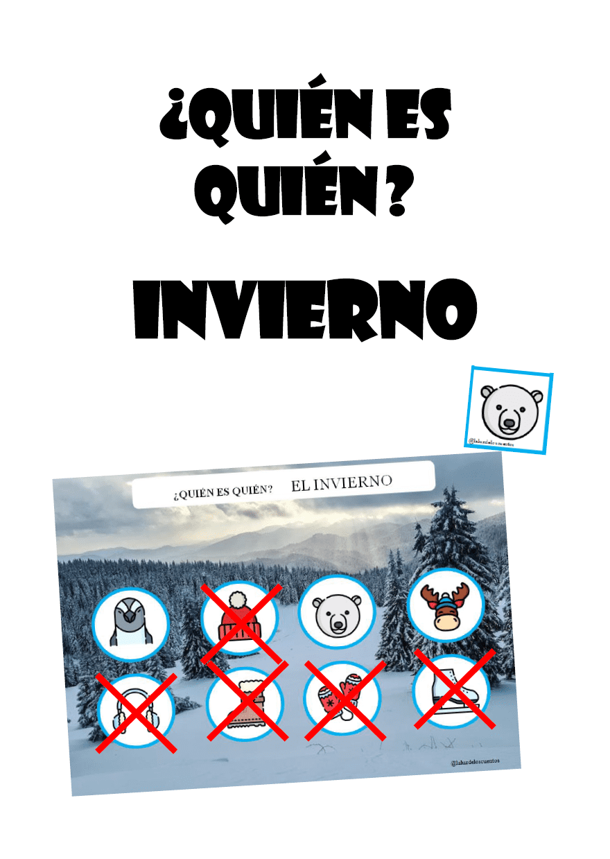 ¿Quién es quién? - invierno