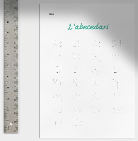 Traç: l'abecedari