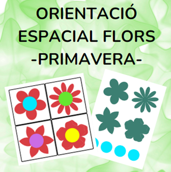 Orientació espacial flors PRIMAVERA
