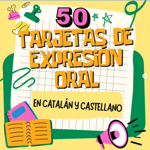 50 TARJETAS DE EXPRESIÓN ORAL