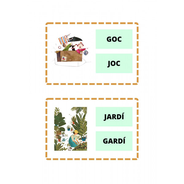 Ortografia de la G i la J