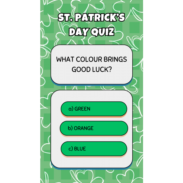 St. Patricks Easy Quiz