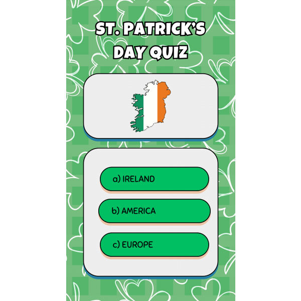 St.Patrick's Quiz Easy