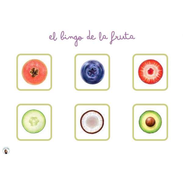 Bingo de la fruta