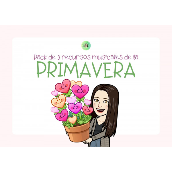 Pack 3 recursos musicales de la primavera by @pizziprofe