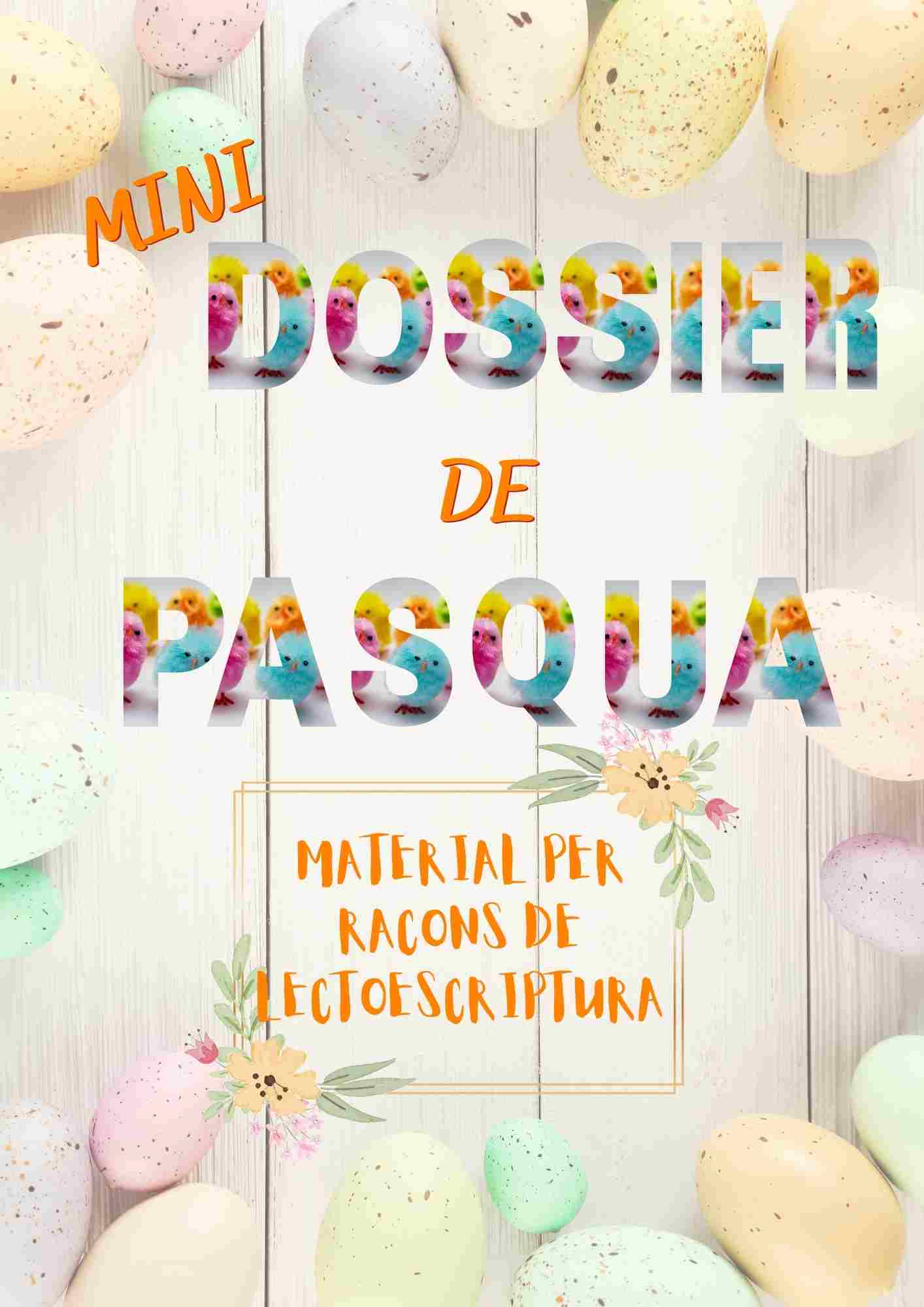 Dossier lectoescriptura Pasqua