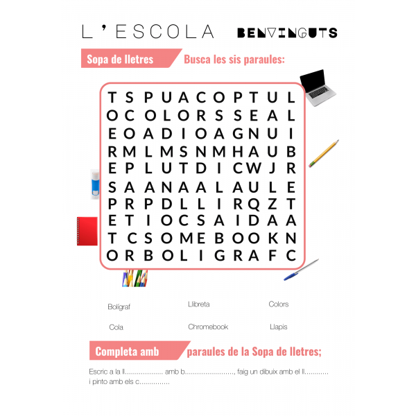 Benvinguts! L'escola.