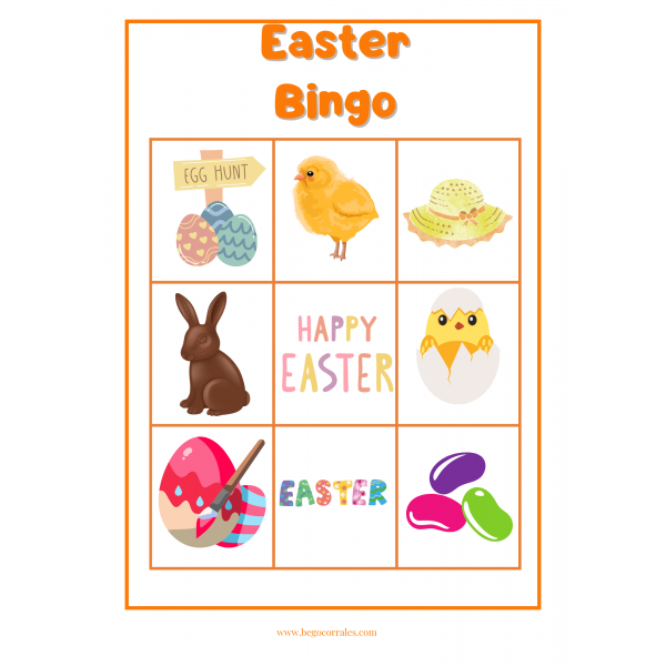 Easter bingo