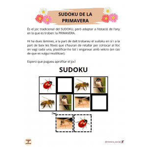SUDOKU PRIMAVERA