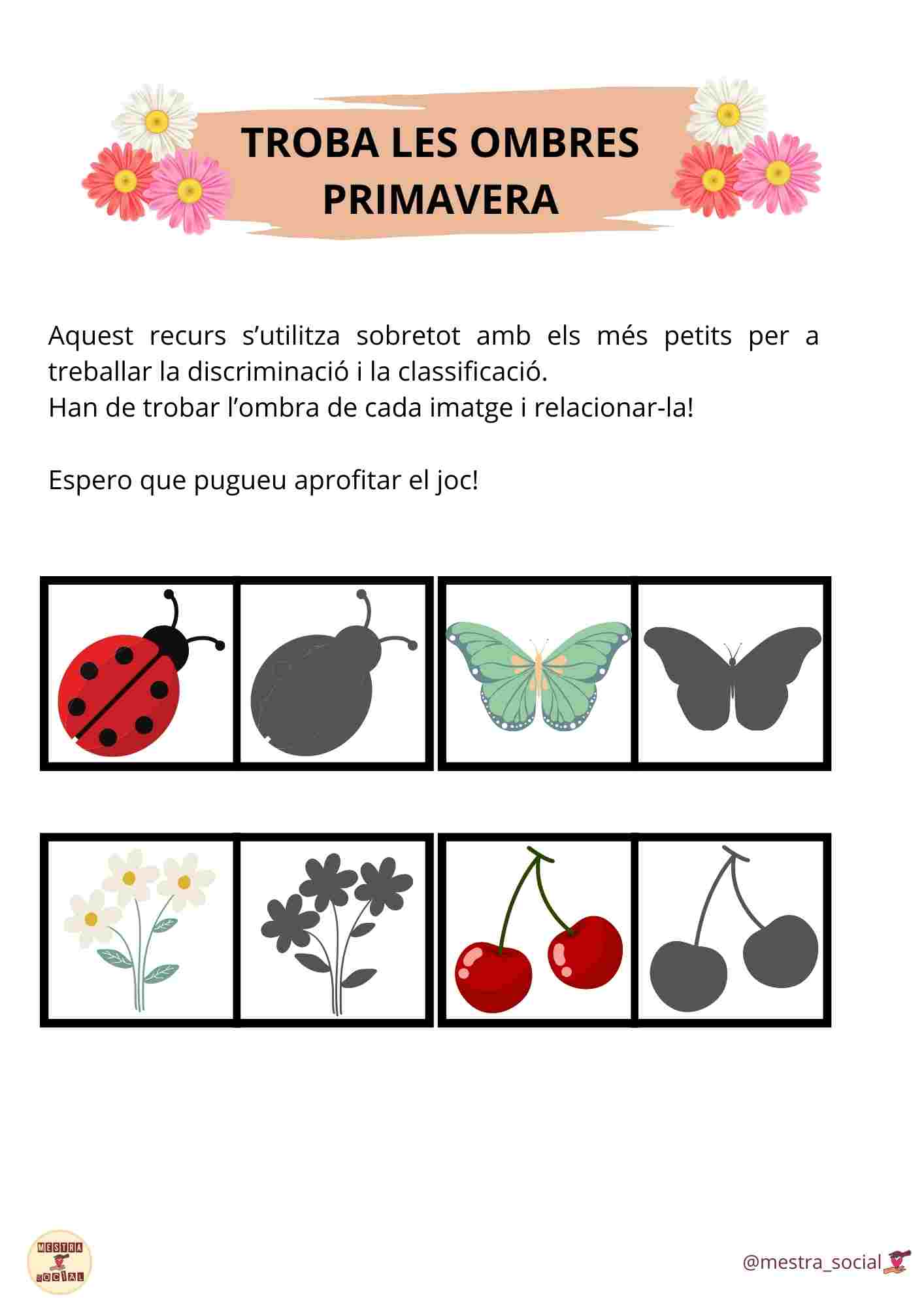 TROBA L'OMBRA PRIMAVERA