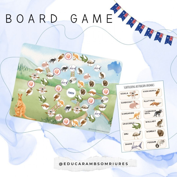 LEARNING STATIONS AUSTRALIAN ANIMALS