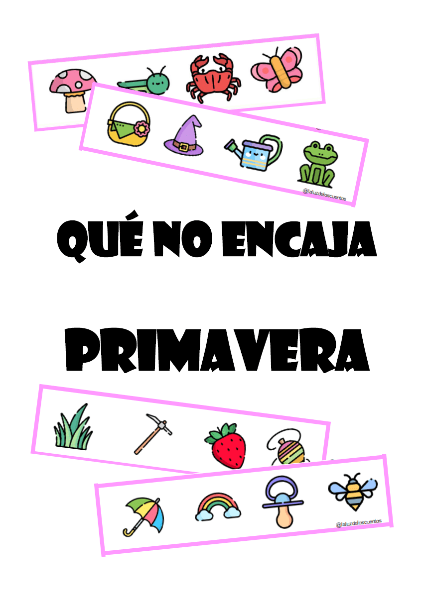 Qué no encaja - primavera