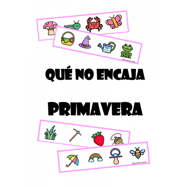 Qué no encaja - primavera