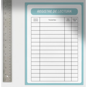 Registre de lectura
