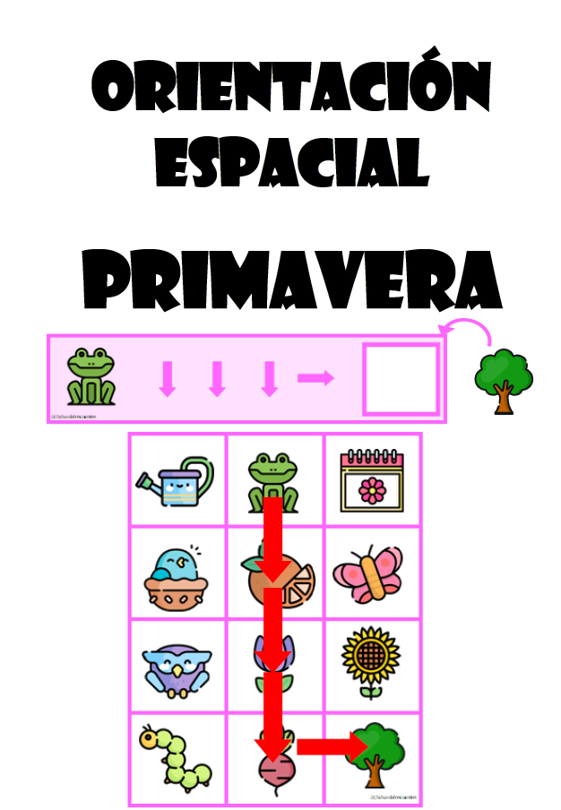 Orientación espacial 1 - primavera